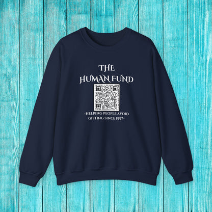 The Human Fund Sweatshirt: Funny Costanza Crewneck – alternate view 4