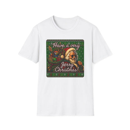 Have a Very Jerry Christmas Shirt. Garcia Santa Christmas T-Shirt. Holiday Jerry Shirt. – alternate view 5