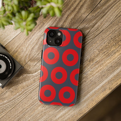 Phish Donut Pattern iPhone Case: Impact Resistant Phone Cover – alternate view 7