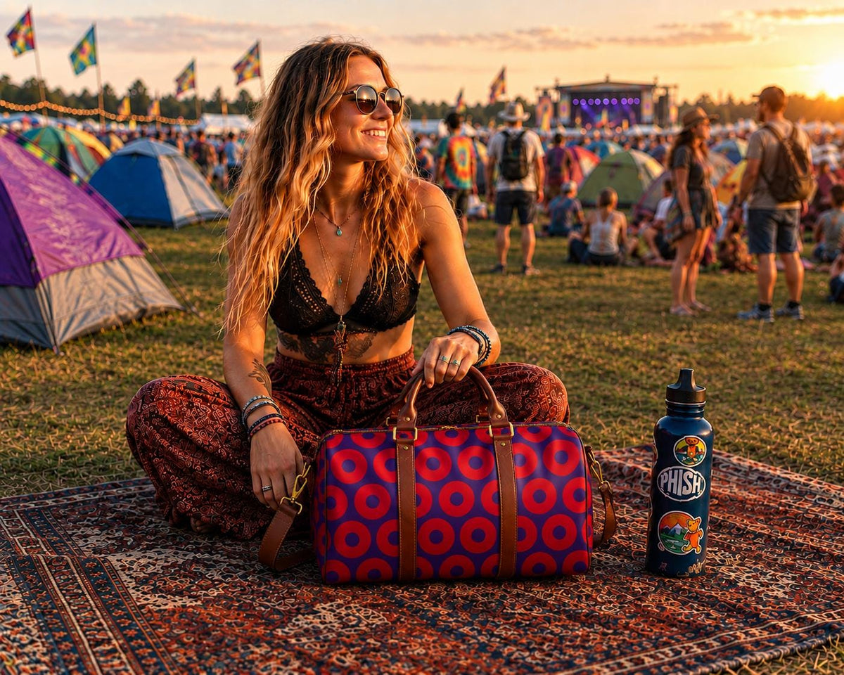 Fishman Donut Weekender Bag | Festival Travel Duffel – alternate view 2