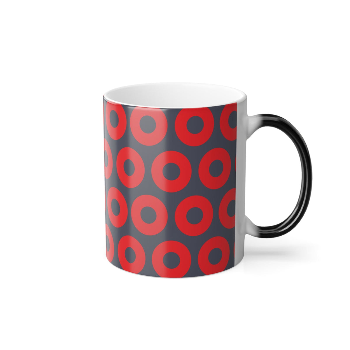 Fishman Donut Heat-Reveal Mug | 11 oz Color-Changing Cup – alternate view 6