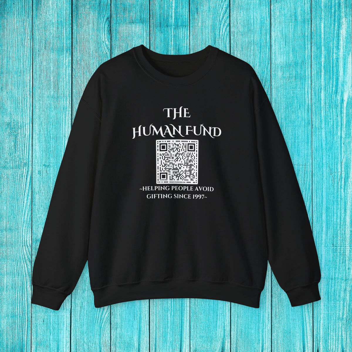 The Human Fund Sweatshirt: Funny Costanza Crewneck – alternate view 7