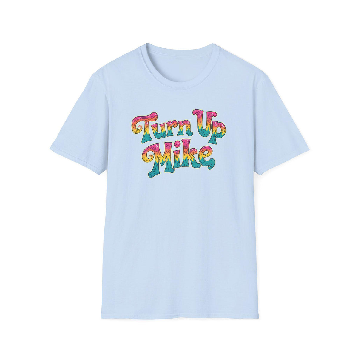Turn Up Mike Phish T-Shirt, Retro Tie-Dye Lettering Lot Shirt – alternate view 7